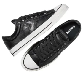 Star Player 76 Couro e Metalizado “Preto Branco”