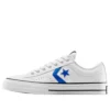 Star Player 76 Couro e Metalizado “Vintage Branco Azul Preto”