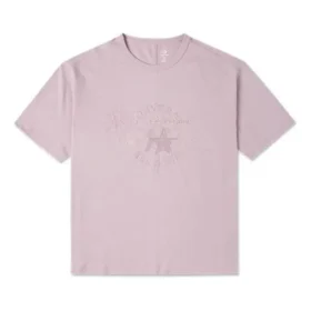T-shirt Bordada Chuck 70S Tamanhos Asiáticos “Rosa”