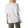 T-shirt Boxy em malha de palmeira Areca Tamanhos asiáticos “Branco Preto”
