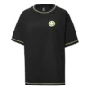 T-shirt casual Tamanhos asiáticos “Preto Amarelo”