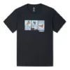 T-shirt Chuck com desenho animado Tamanhos asiáticos “Preto”