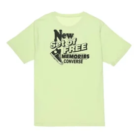 T-shirt Chuck Taylor All Star Summer Super Incredible Special Tamanhos asiáticos “Verde”