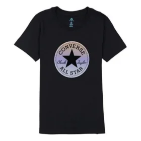 T-shirt Chuck Taylor All Star T-shirt Tamanhos asiáticos “Preto Branco”