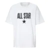 T-shirt Chuck Taylor All Star Tamanhos asiáticos “Branco Preto”