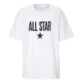T-shirt Chuck Taylor All Star Tamanhos asiáticos “Branco Preto”