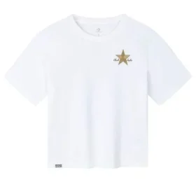 T-shirt Chuck Taylor Star Graphic Tamanhos asiáticos “Branco” T-shirt Chuck Taylor Star Graphic Tamanhos asiáticos “Branco”