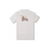 T-shirt City Escape Tamanhos asiáticos “Egret”