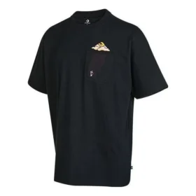 T-shirt Cloud Pocket Tamanhos asiáticos “Preto”