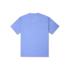 T-shirt com bolso bordado Tamanhos asiáticos “Washed Indigo” T-shirt com bolso bordado Tamanhos asiáticos “Washed Indigo”