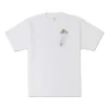 T-shirt com bolso em forma de nuvem, tamanho asiático “Branco”
