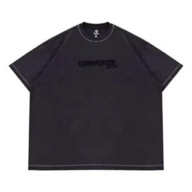 T-shirt com efeito desgastado de skate Tamanhos asiáticos “Preto Desgastado” T-shirt com efeito desgastado de skate Tamanhos asiáticos “Preto Desgastado”