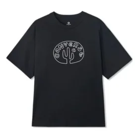 T-shirt com Estampado Desert Adventures Tamanhos Asiáticos “Preto”