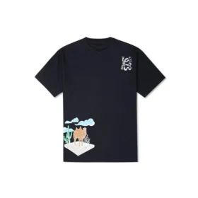 T-shirt com Estampado Desert Tamanhos Asiáticos “Preto” T-shirt com Estampado Desert Tamanhos Asiáticos “Preto”