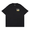 T-shirt com estampado Outdoor Tamanhos asiáticos “Preto”