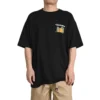 T-shirt com estampado Outdoor Tamanhos asiáticos “Preto”