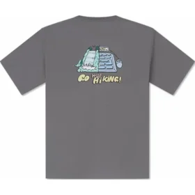T-shirt com estampado para o verão ao ar livre Tamanhos asiáticos “Cinza” T-shirt com estampado para o verão ao ar livre Tamanhos asiáticos “Cinza”