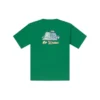 T-shirt com estampado para o verão ao ar livre Tamanhos asiáticos “Verde”