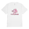 T-shirt com grafismo de estrelas, chevrons e nuvens Tamanhos asiáticos “Branco”
