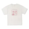 T-shirt com grafismo sensorial Tamanhos asiáticos “Branco”