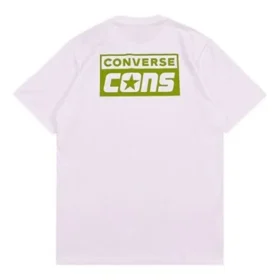 T-shirt com gráfico Cons Tamanhos asiáticos “White Green” T-shirt com gráfico Cons Tamanhos asiáticos “White Green”
