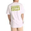 T-shirt com gráfico Cons Tamanhos asiáticos “White Green”