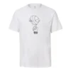 T-shirt com gráfico de basquetebol “Branco”