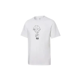 T-shirt com gráfico de basquetebol “Branco”