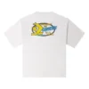 T-shirt com gráfico de veleiro retro Tamanhos asiáticos “Branco”