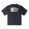 T-shirt com gráfico de veleiro retro Tamanhos asiáticos “Preto”