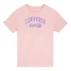 T-shirt com gráfico desportivo Tamanhos asiáticos “Rosa Azul”