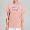 T-shirt com gráfico desportivo Tamanhos asiáticos “Rosa Azul”
