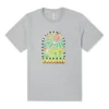 T-shirt com gráfico New Heights Tamanhos asiáticos “Cinza”