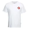 T-shirt com logótipo de desenho animado Tamanhos asiáticos “Branco”