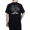 T-shirt com logótipo de desenho animado Tamanhos asiáticos “Preto”