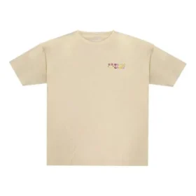 T-shirt com logótipo de fruta Tamanhos asiáticos “Beige” T-shirt com logótipo de fruta Tamanhos asiáticos “Beige”
