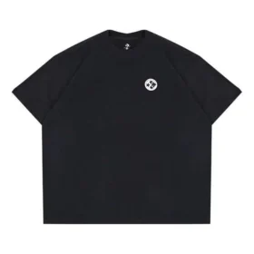 T-shirt com logótipo de skate Tamanhos asiáticos “Preto”