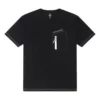 T-shirt com logótipo e bolso com fecho Tamanhos asiáticos “Preto”