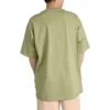 T-shirt com logótipo no bolso Tamanhos asiáticos “Army Green”