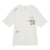 T-shirt com logótipo “Put-a-Smile-On-Your-Face” Tamanhos asiáticos “Branco”