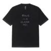 T-shirt com logótipo Tamanhos asiáticos “Black”