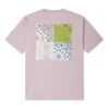 T-shirt com padrão Paisley Tamanhos asiáticos “Rosa”