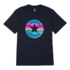 T-shirt com patch Chuck padrão, tamanho asiático “Preto Multicolorido”