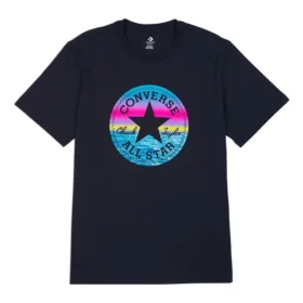 T-shirt com patch Chuck padrão, tamanho asiático “Preto Multicolorido”