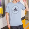 T-shirt com patch Chuck Tamanhos asiáticos “Armory Blue”