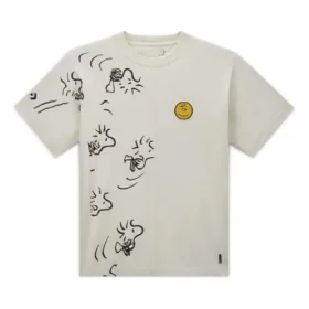 T-shirt Converse x Peanuts Shapes Tamanhos asiáticos “Beige”