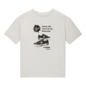 T-shirt Converse x thisisneverthat Grid Tamanhos asiáticos “Cinza”