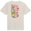 T-shirt Converse x Topo Chico Tamanhos asiáticos “Beige Red”