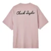 T-shirt de gola redonda com patch Chuck Taylor Tamanhos Ásia “Pink”