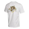T-shirt de manga curta com bolso e padrão de sushi Tamanhos asiáticos “Branco”